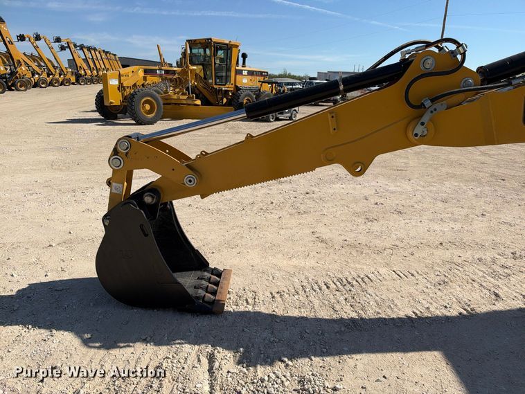 image for item FN3830 2022 Caterpillar 415 4X4 backhoe