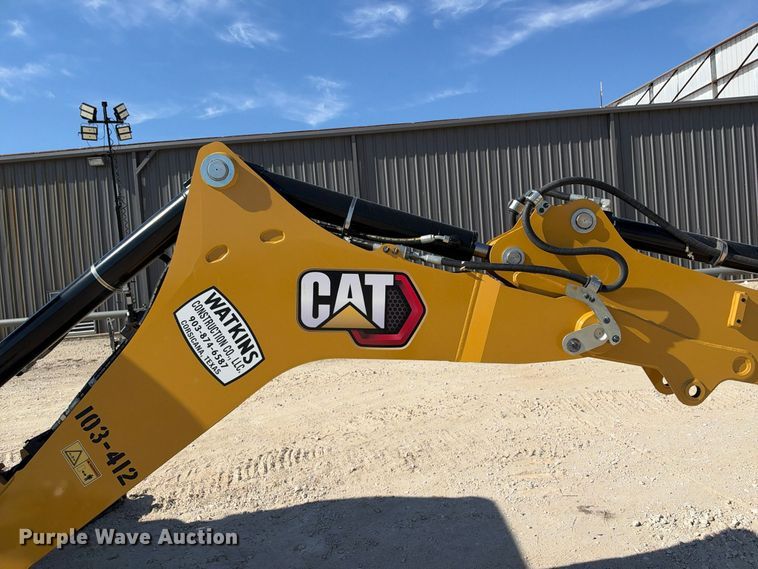 image for item FN3830 2022 Caterpillar 415 4X4 backhoe