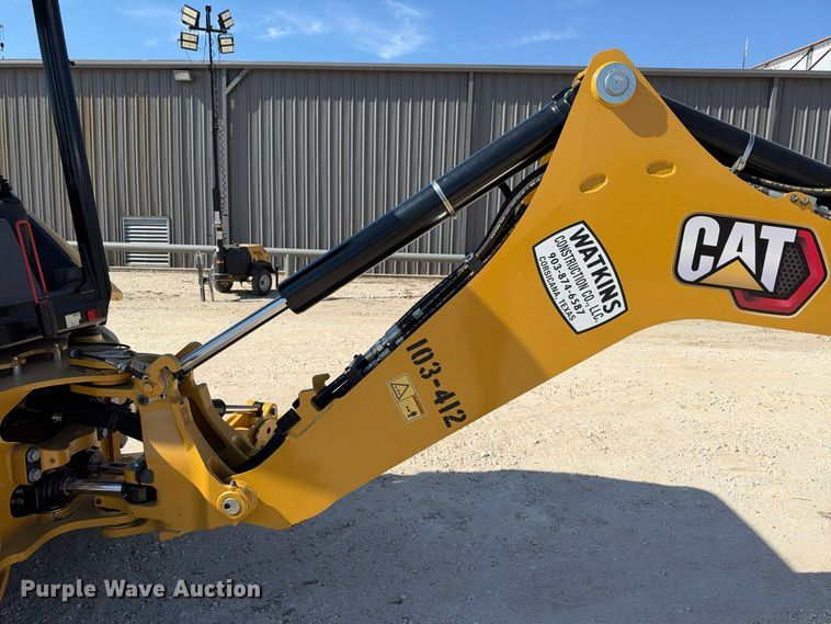 image for item FN3830 2022 Caterpillar 415 4X4 backhoe