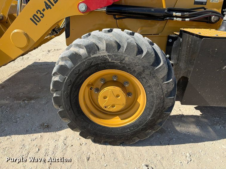 image for item FN3830 2022 Caterpillar 415 4X4 backhoe