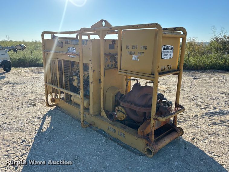 image for item FN3835 1952 Peerless 4USPL centrifugal pump
