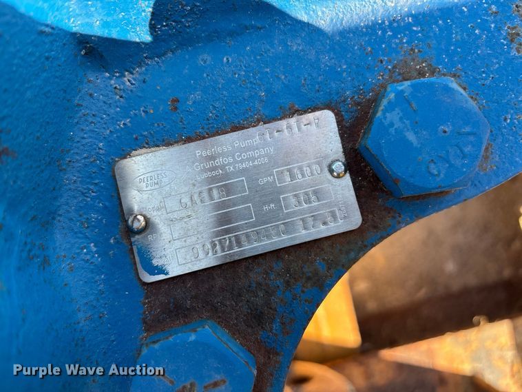 image for item FN3841 Peerless 6AE18 centrifugal pump