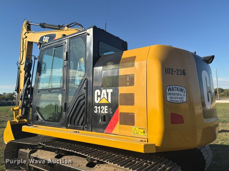 image for item FN3856 2014 Caterpillar 312EL excavator