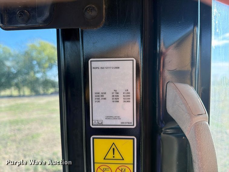 image for item FN3856 2014 Caterpillar 312EL excavator