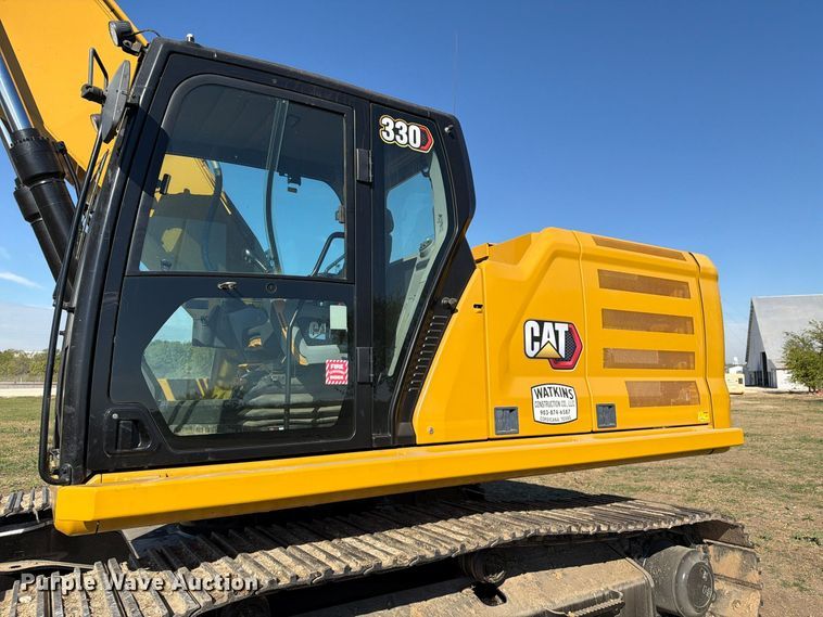 image for item FN3857 2022 Caterpillar 330 TC excavator