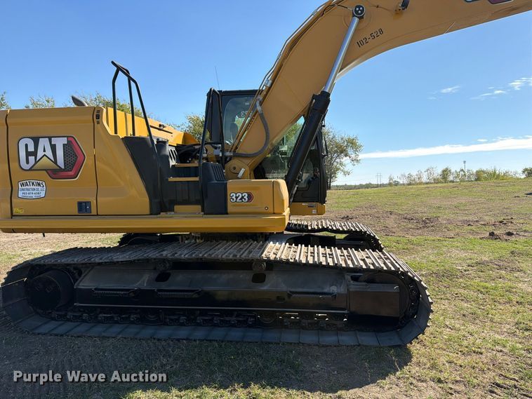 image for item FN3858 2022 Caterpillar 323 TC excavator