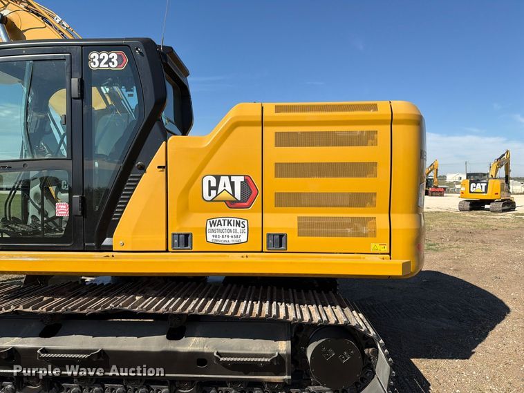image for item FN3858 2022 Caterpillar 323 TC excavator