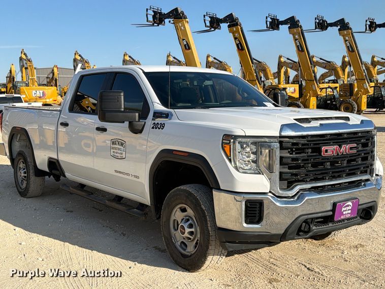 image for item FN3861 2020 GMC Sierra 2500HD 4X4 Crew Cab pickup truck