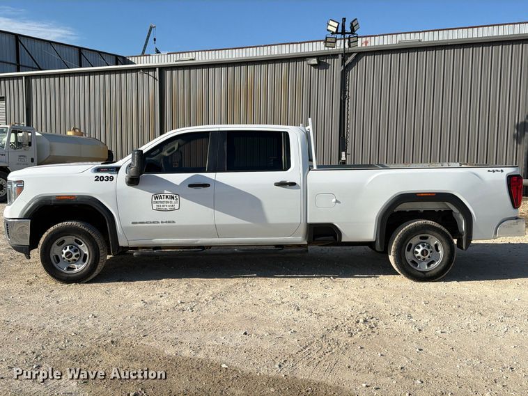 image for item FN3861 2020 GMC Sierra 2500HD 4X4 Crew Cab pickup truck