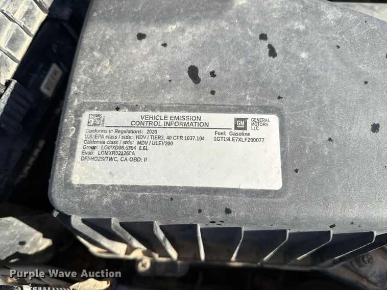 image for item FN3861 2020 GMC Sierra 2500HD 4X4 Crew Cab pickup truck