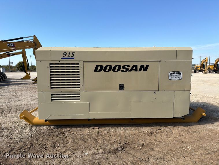 image for item FN3862 Doosan P915 air compressor