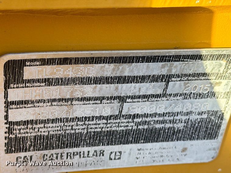 image for item FN3864 2015 Caterpillar TL943TC telehandler