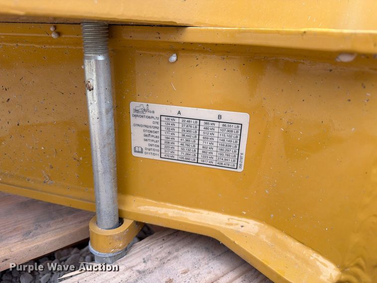image for item FN3873 Caterpillar D6 dozer drawbar