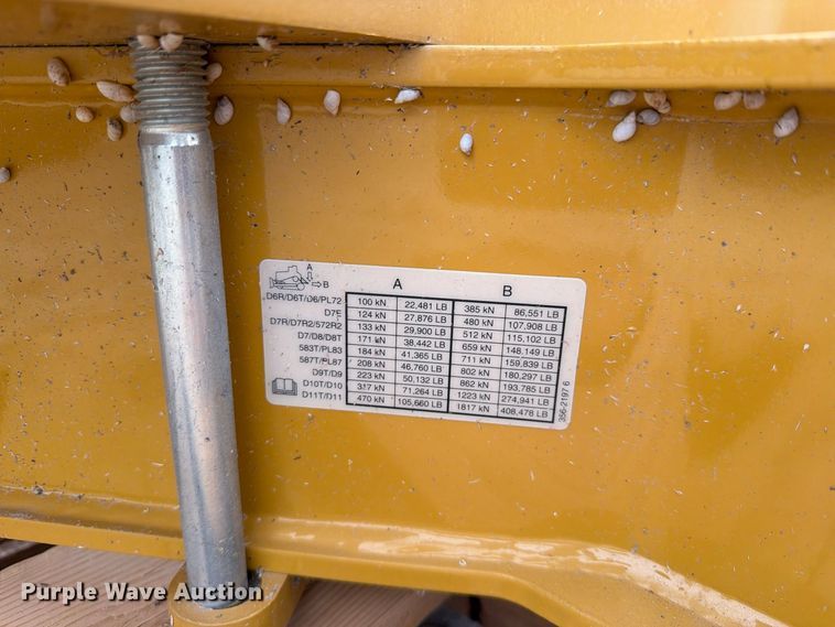 image for item FN3874 Caterpillar D6 dozer drawbar