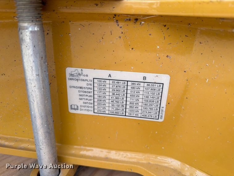 image for item FN3877 Caterpillar D6 dozer drawbar