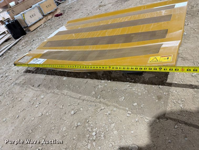 image for item FN3893 Caterpillar 336 excavator radiator compartment door