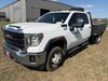 2021 GMC Sierra 3500 4X4 Crew Cab flatbed pickup truck