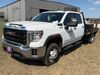 2021 GMC Sierra 3500 4X4 Crew Cab flatbed pickup truck
