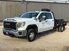 2021 GMC Sierra 3500 4X4 Crew Cab flatbed pickup truck