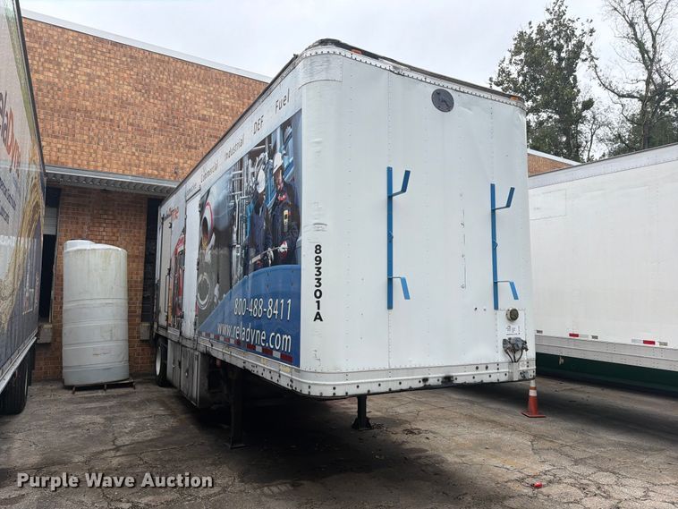 image for item DV7392 1989 Great Dane V107011 dry van trailer