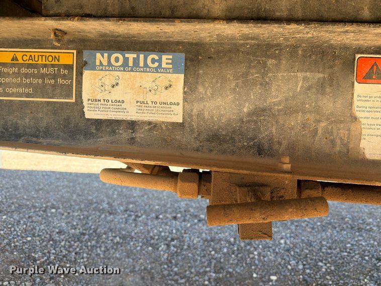 image for item DV8736 2007 Wilson Trailer Co. DWG-550WB grain trailer