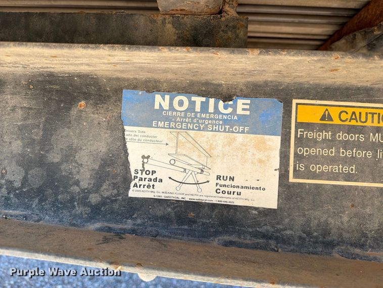 image for item DV8736 2007 Wilson Trailer Co. DWG-550WB grain trailer