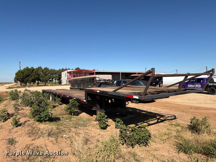 image for item DV8738 1998 Doonan Specialized Trailer drop deck equipment trailer