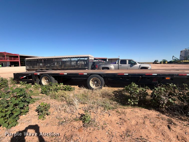 image for item DV8738 1998 Doonan Specialized Trailer drop deck equipment trailer