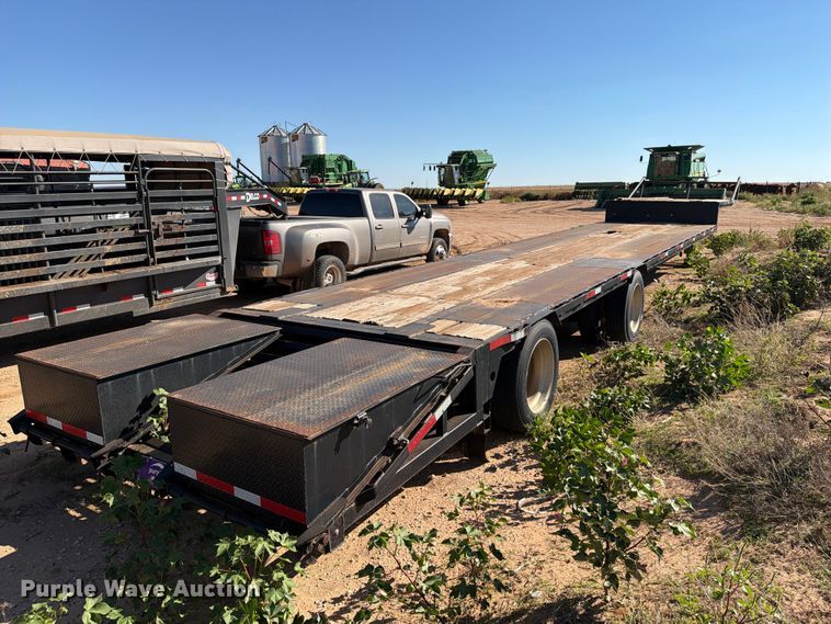 image for item DV8738 1998 Doonan Specialized Trailer drop deck equipment trailer