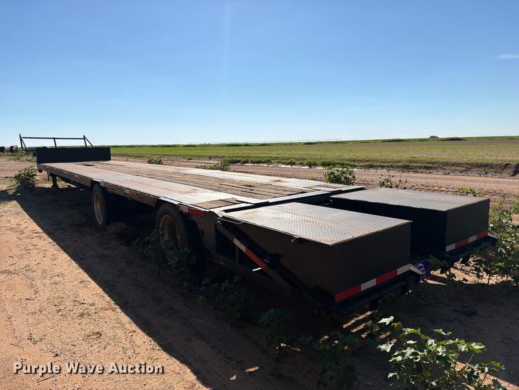 image for item DV8738 1998 Doonan Specialized Trailer drop deck equipment trailer