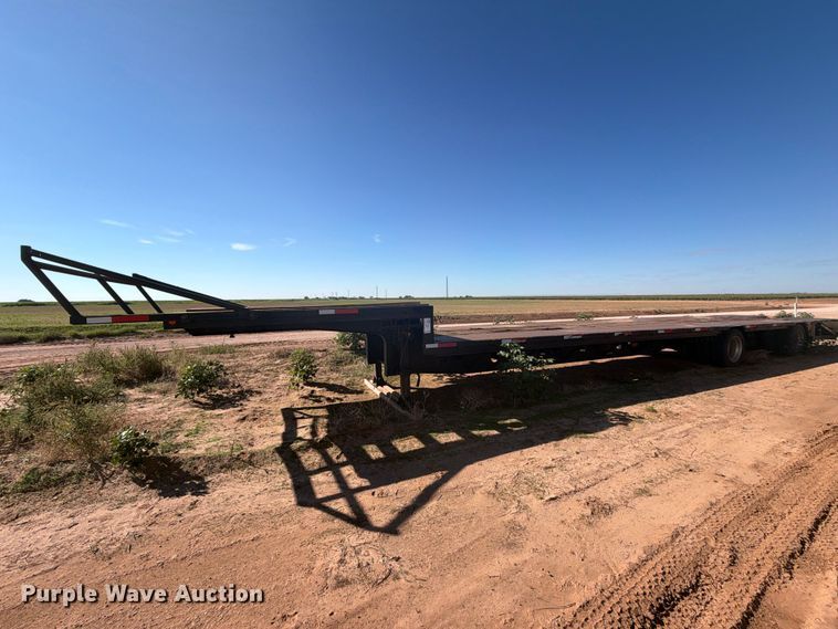 image for item DV8738 1998 Doonan Specialized Trailer drop deck equipment trailer