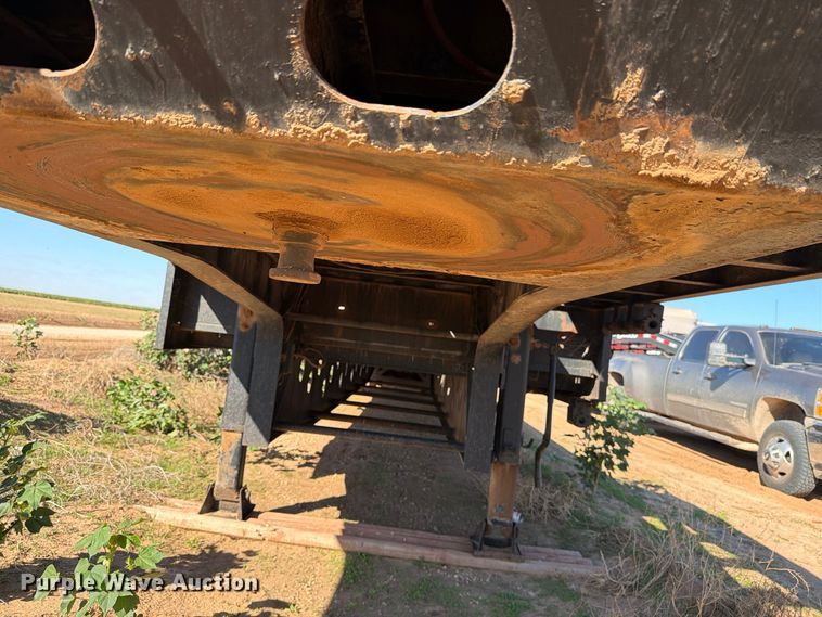 image for item DV8738 1998 Doonan Specialized Trailer drop deck equipment trailer