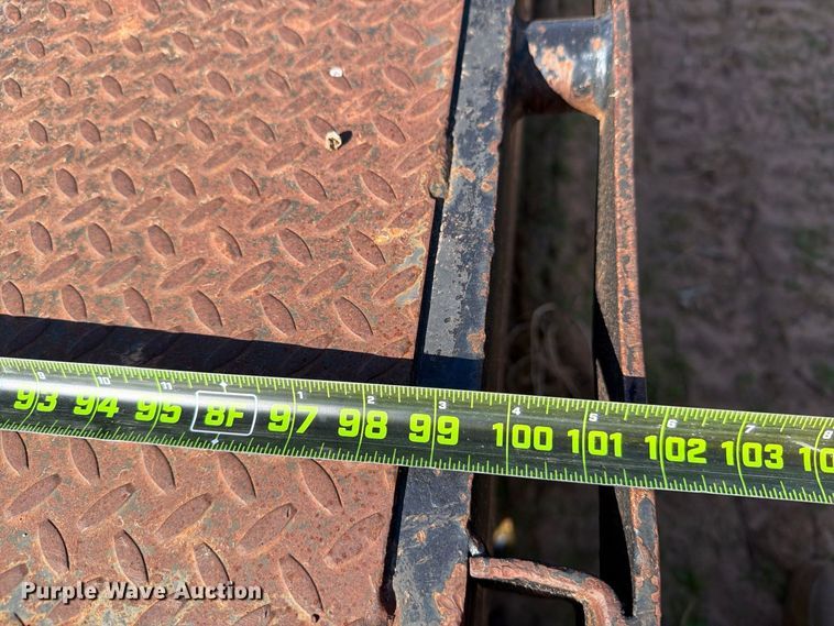 image for item DV8738 1998 Doonan Specialized Trailer drop deck equipment trailer