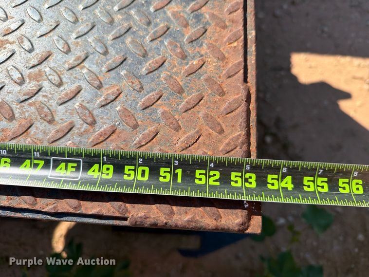 image for item DV8738 1998 Doonan Specialized Trailer drop deck equipment trailer