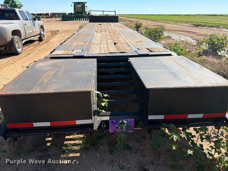 image for item DV8738 1998 Doonan Specialized Trailer drop deck equipment trailer