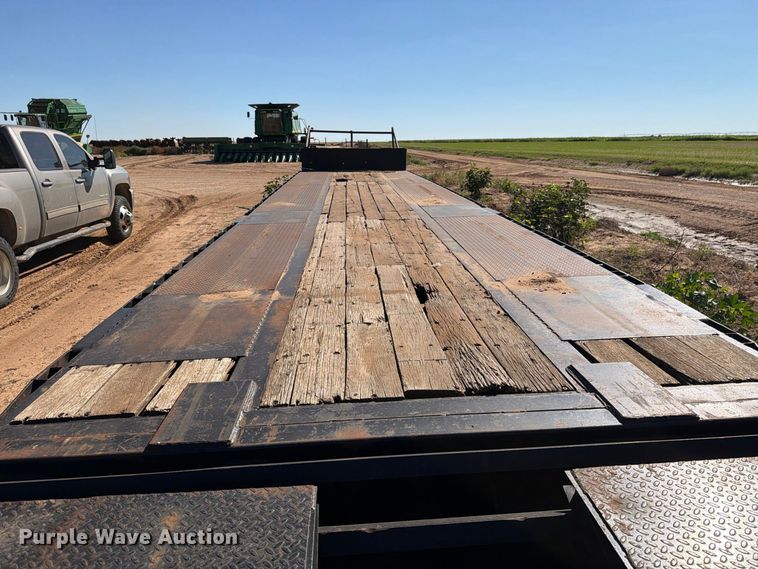 image for item DV8738 1998 Doonan Specialized Trailer drop deck equipment trailer