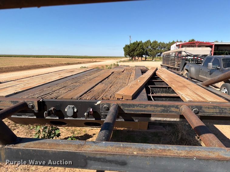 image for item DV8738 1998 Doonan Specialized Trailer drop deck equipment trailer