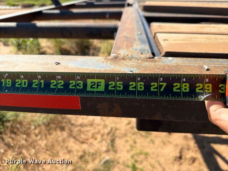 image for item DV8738 1998 Doonan Specialized Trailer drop deck equipment trailer