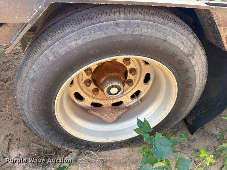 image for item DV8738 1998 Doonan Specialized Trailer drop deck equipment trailer