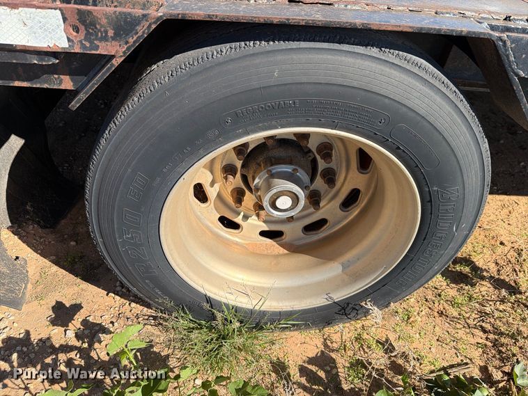 image for item DV8738 1998 Doonan Specialized Trailer drop deck equipment trailer