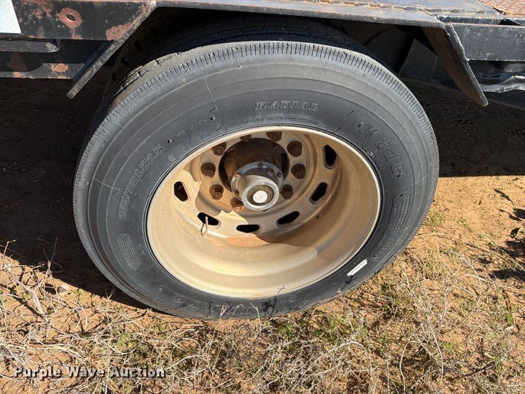 image for item DV8738 1998 Doonan Specialized Trailer drop deck equipment trailer