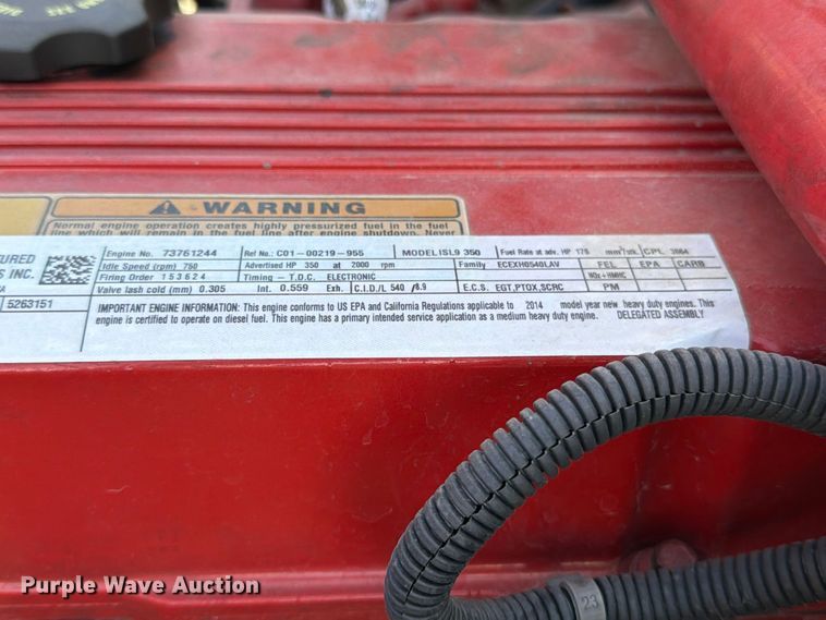 image for item EA0031 2013 Western Star 4700 dump truck