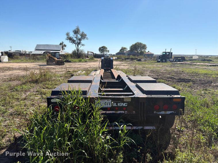 image for item EI7776 2000 Trail King TK110HDC lowboy equipment trailer