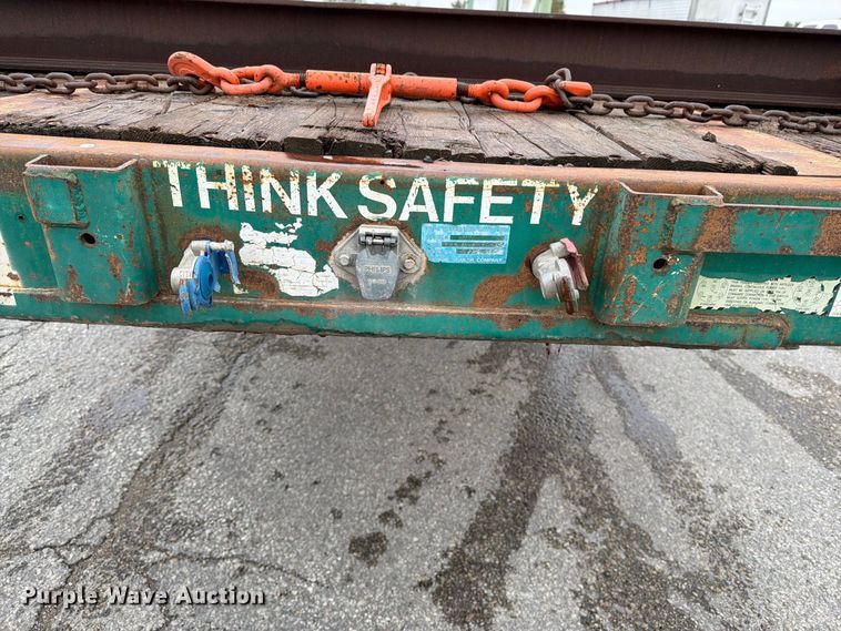 image for item EI7823 1998 Fontaine FTW-5-8048SLAWK flatbed trailer