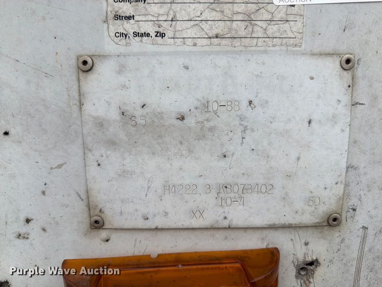 image for item EI7824 1989 Timpte grain trailer