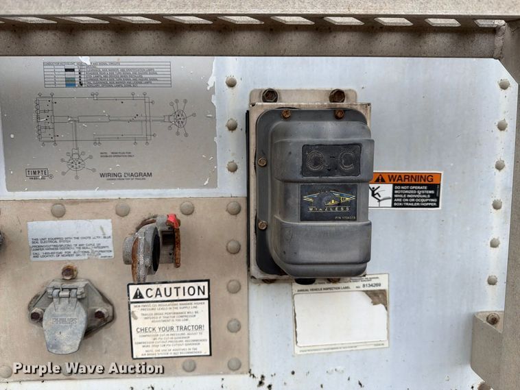 image for item EI7825 1995 Timpte grain trailer