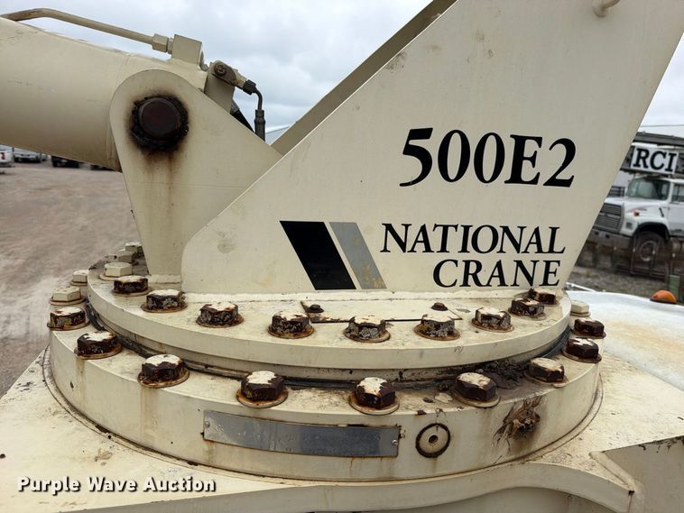 image for item EO8807 2007 Ford F750 Super Duty XL crane truck