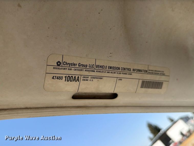 image for item EP3060 2014 RAM 5500 truck cab and chassis