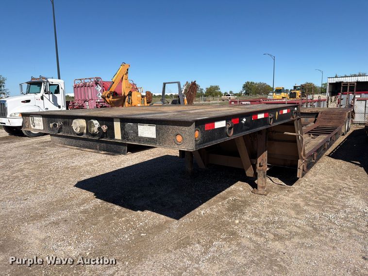 image for item EP7884 2011 Neville DRPNK double drop deck equipment trailer