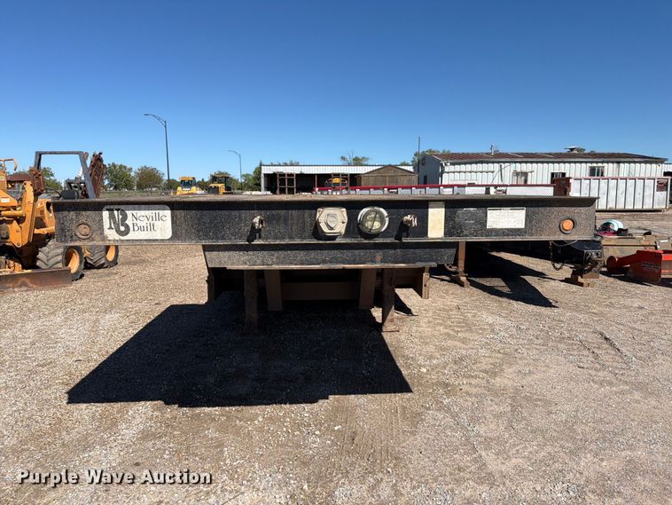 image for item EP7884 2011 Neville DRPNK double drop deck equipment trailer